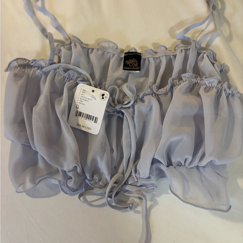 Free people crystal bleu bralette